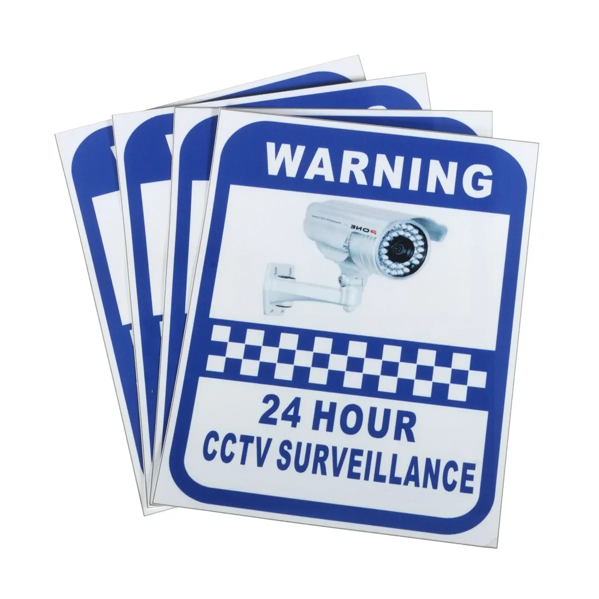 Home Security Logo - Safurance CCTV Camera Warning Stickers Surveillance