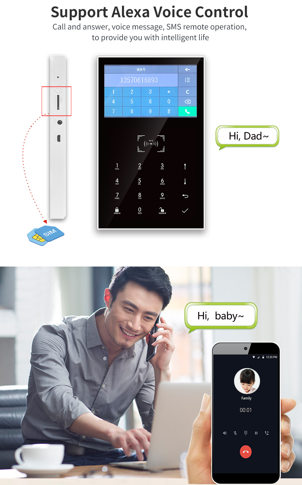 Home Security Land - Tuya Smartlife APP Remote Control WIFI