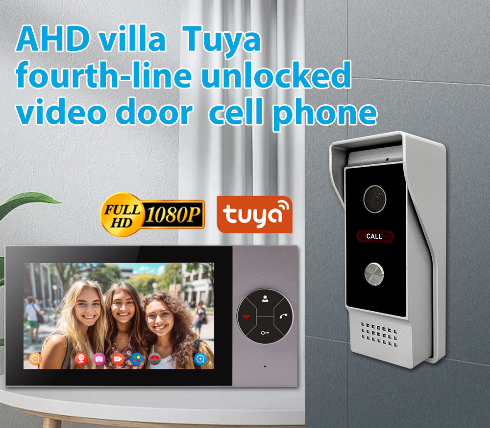 Home Security Land - 7Inch IPS Screen Tuya Remote Control