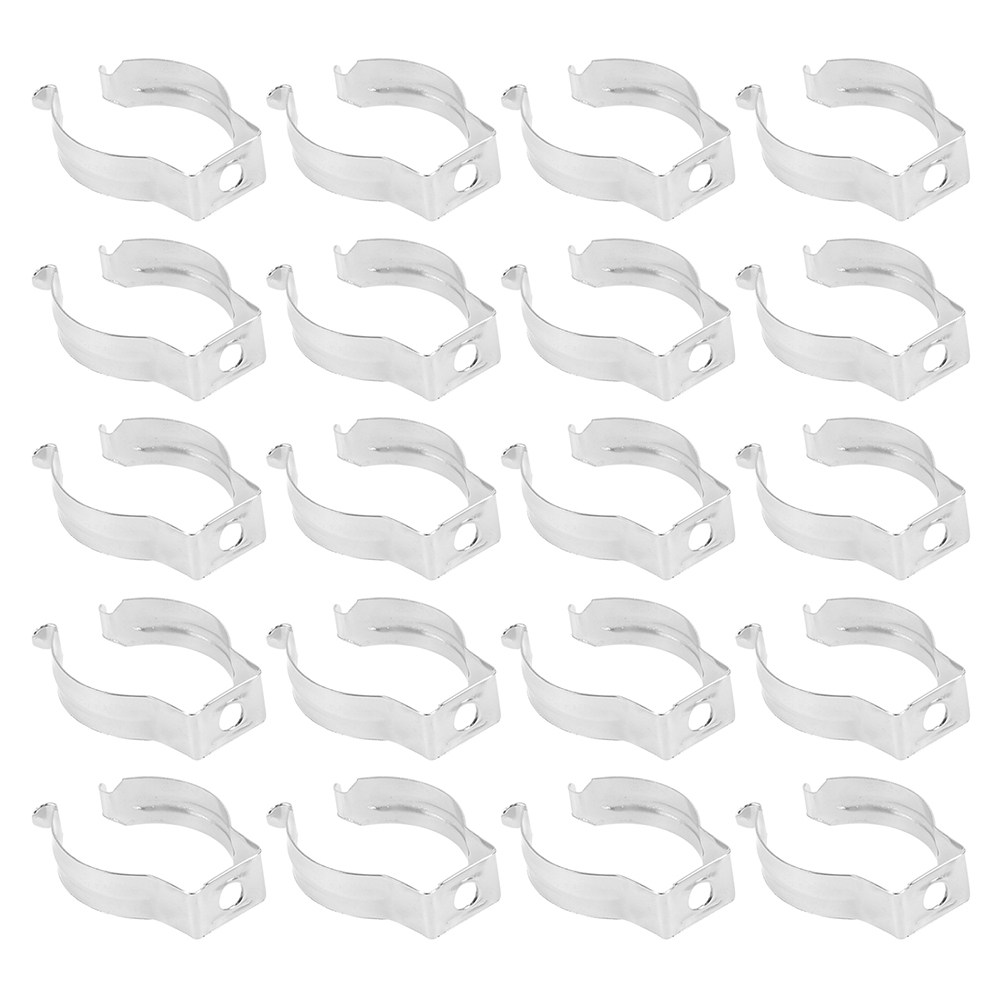 50Pcs T8 LED Light Tube Clips  - Home Security Youtube ulasan dan harga