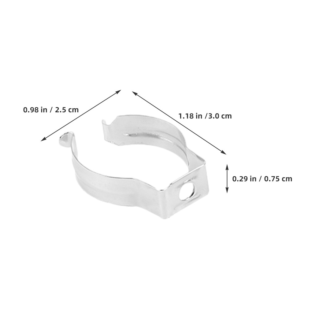50Pcs T8 LED Light Tube Clips  - Home Security Youtube ulasan dan harga