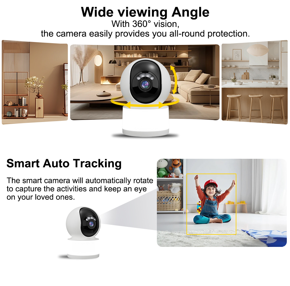 3MP 1296P Yoosee/Carecam APP F - Home Security Land ulasan dan harga