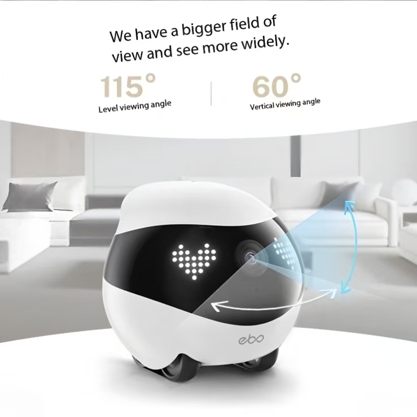 Enabot EBO AIR 2 Companion Rob - Home Security Robots ulasan dan harga