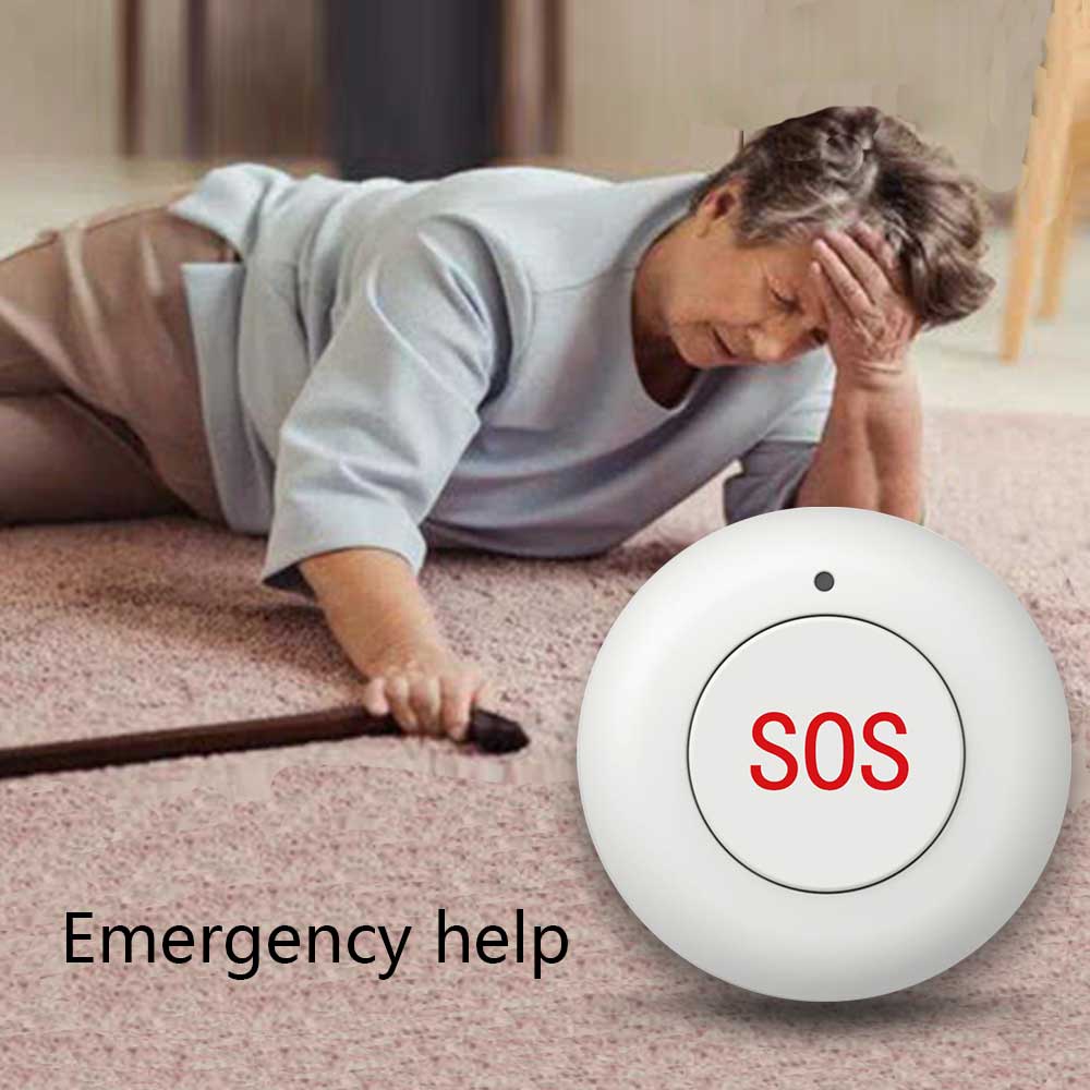 Wireless SOS Button Smart Home - Home Security Services ulasan dan harga