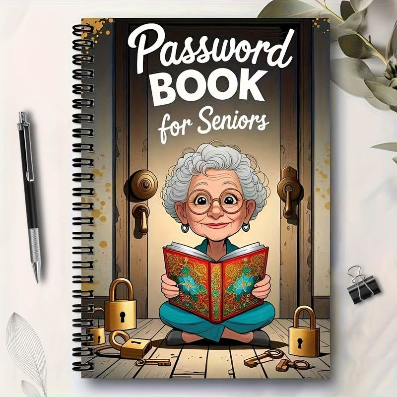 2/5 Pack Cartoon Spiral Passwo - Home Security For Seniors ulasan dan harga