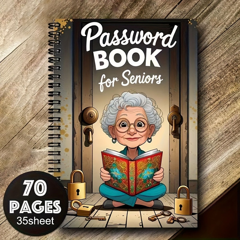2/5 Pack Cartoon Spiral Passwo - Home Security For Seniors ulasan dan harga