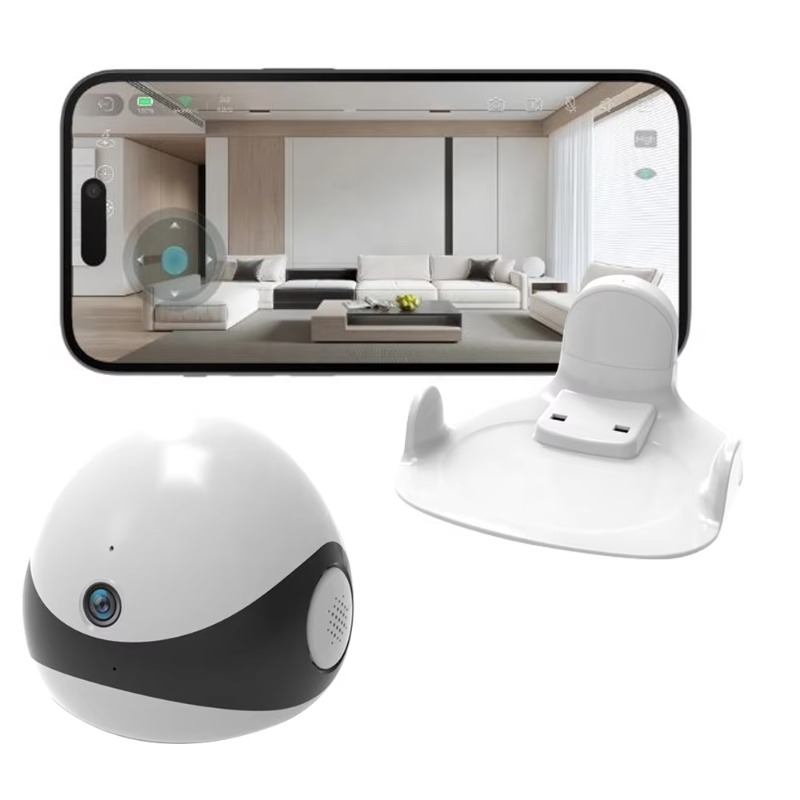 Wireless 2K HD Mobile Pet Comp - Home Security Robots ulasan dan harga