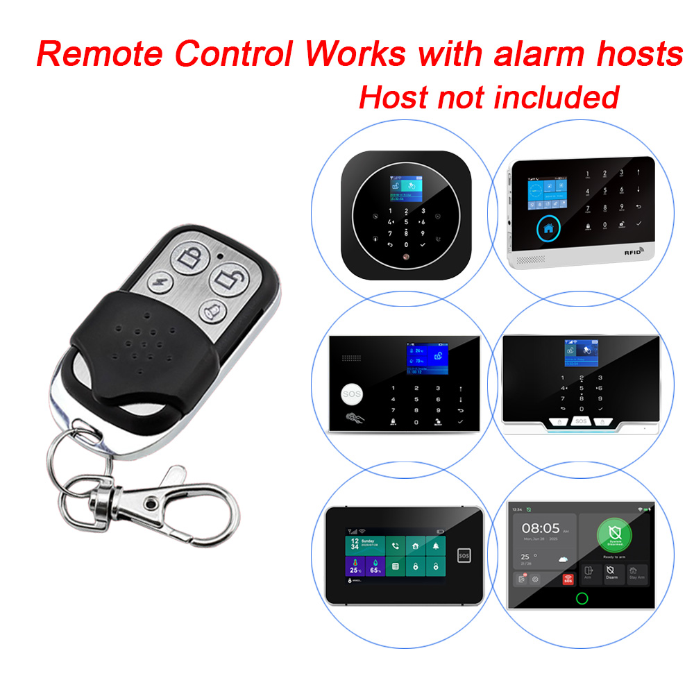 433MHz Wireless Remote Control - Home Security System Installation ulasan dan harga