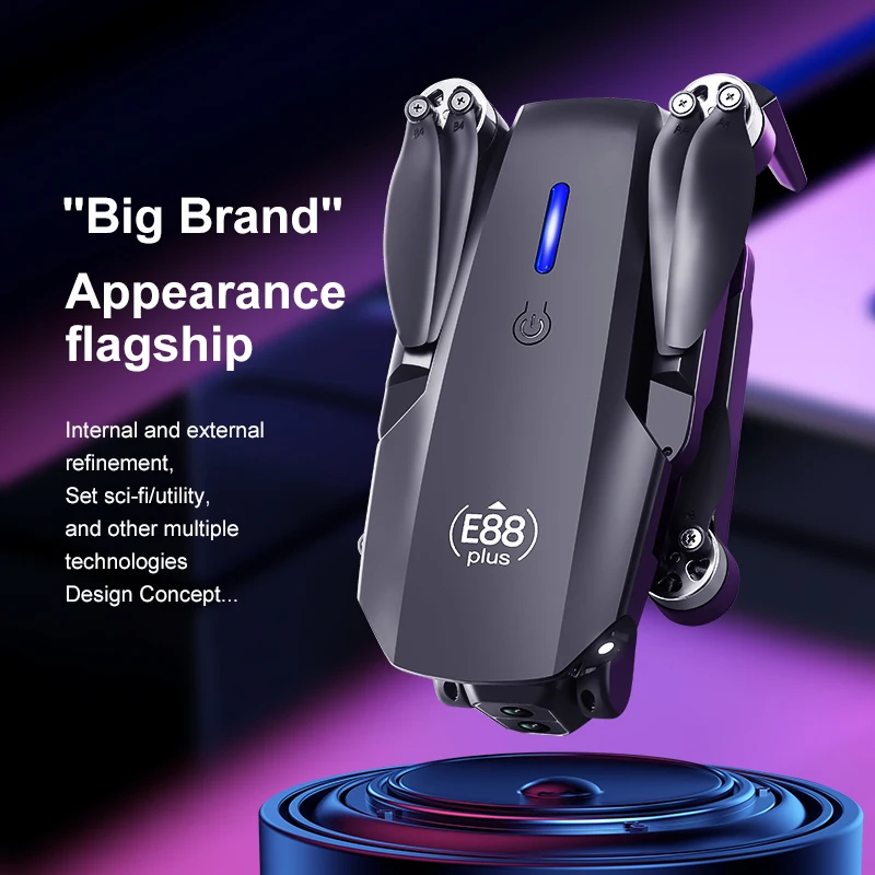 New E88 Plus Quadcopter Drone: - Home Security Cameras Outdoor ulasan dan harga