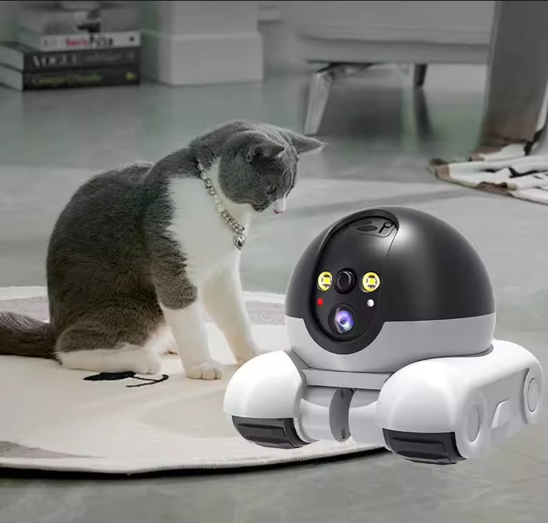 Wireless Dual Lens Robot Camer - Home Security Robots ulasan dan harga