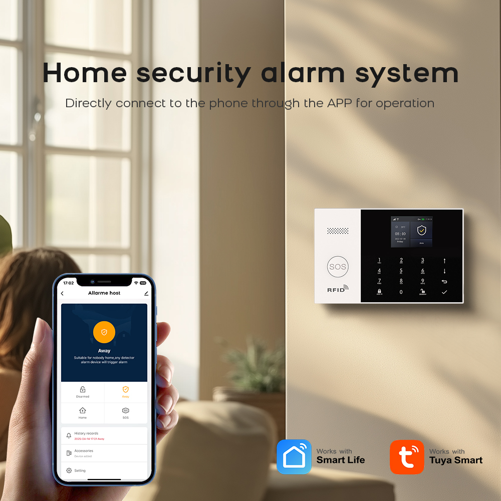 4G Alarm System Security Home  - Home Security System Installation ulasan dan harga