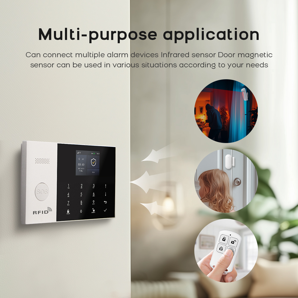 4G Alarm System Security Home  - Home Security System Installation ulasan dan harga