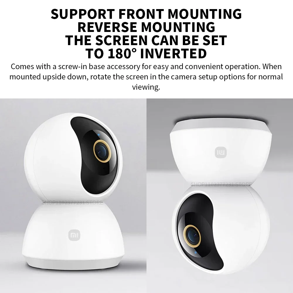 Xiaomi Smart IP Camera 2K 360° - Mi Home Security Xiaomi ulasan dan harga