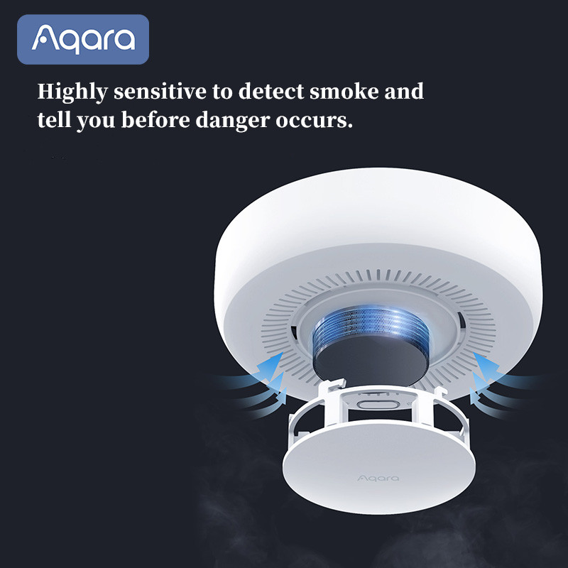 Aqara Smart Smoke Detector Sen - Mi Home Security Xiaomi ulasan dan harga
