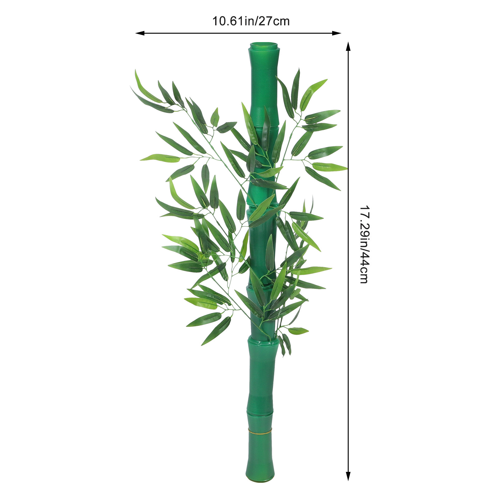 1Set Bamboo Tube Fake Pipe Orn - Home Security Youtube ulasan dan harga