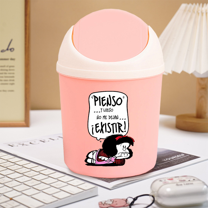 Mafalda Mini Desktop Bin Small - Home Security Youtube ulasan dan harga