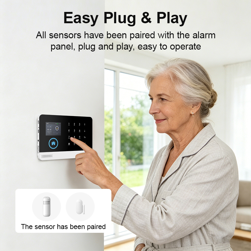 PGST WIFI GSM Smart Home Secur - Home Security System Installation ulasan dan harga