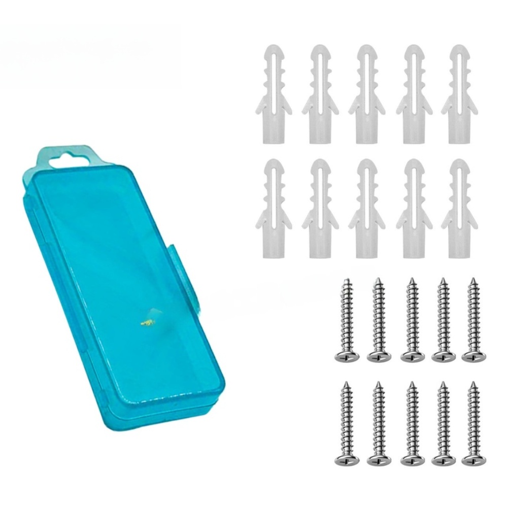 20PCS Plastic Expansion Tube S - Home Security Youtube ulasan dan harga