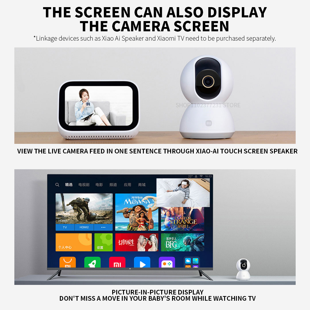 Original Xiaomi Smart Camera 2 - Mi Home Security Xiaomi ulasan dan harga