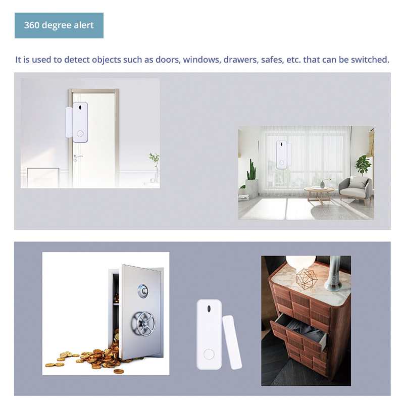D10 Window Door Sensor Alarm 4 - Home Security Services ulasan dan harga