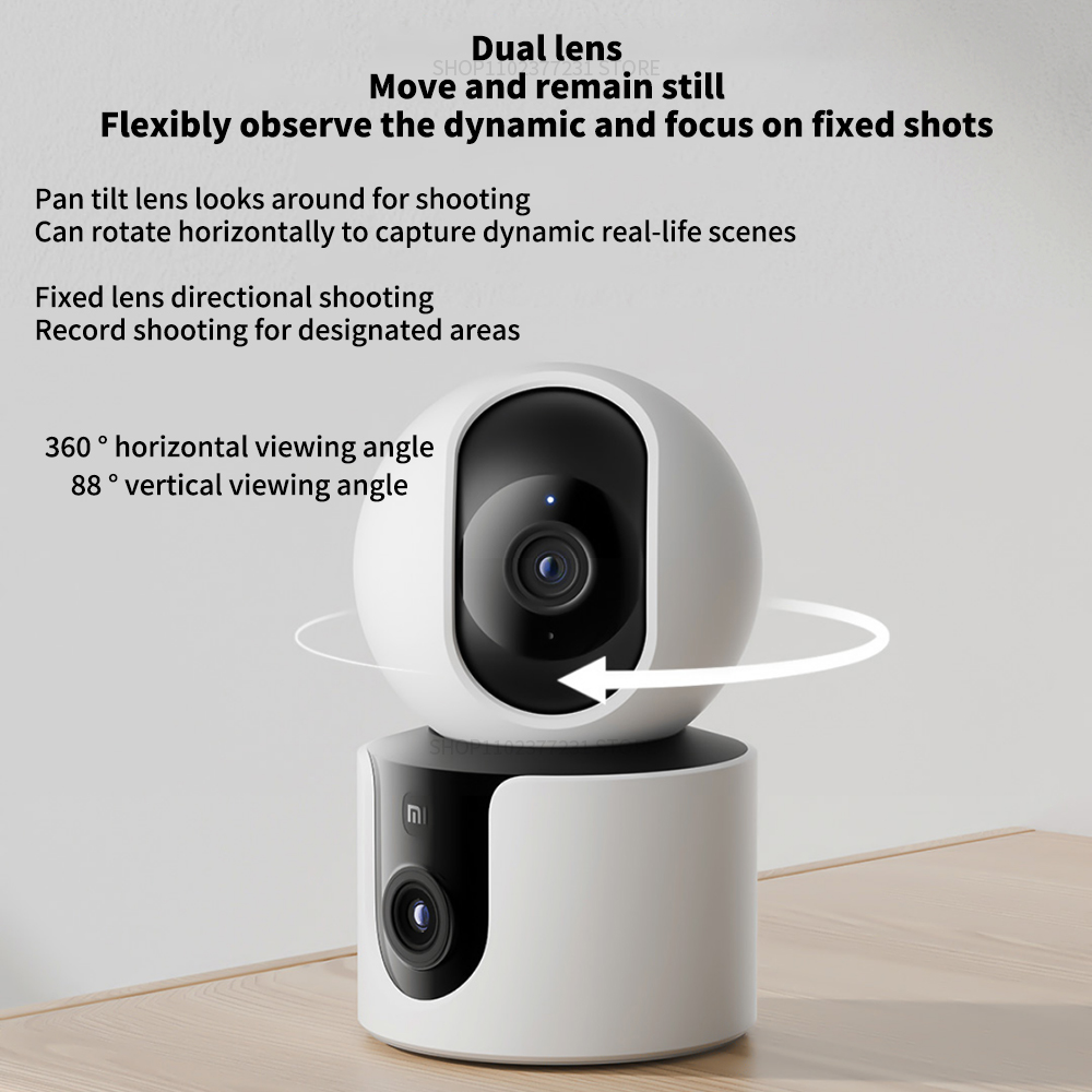 Xiaomi Smart Camera C300 Dual  - Mi Home Security Xiaomi ulasan dan harga