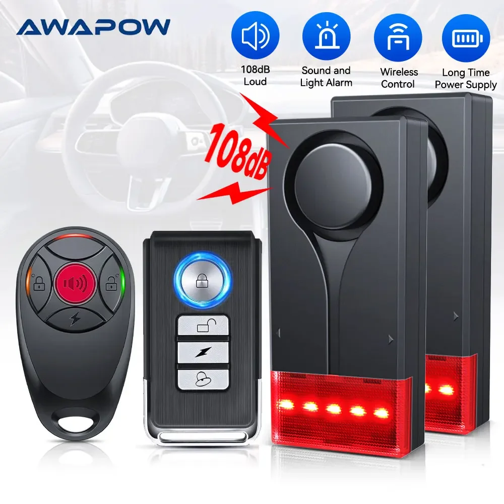 Awapow Wireless Car Anti-Theft - Home Security System Installation ulasan dan harga