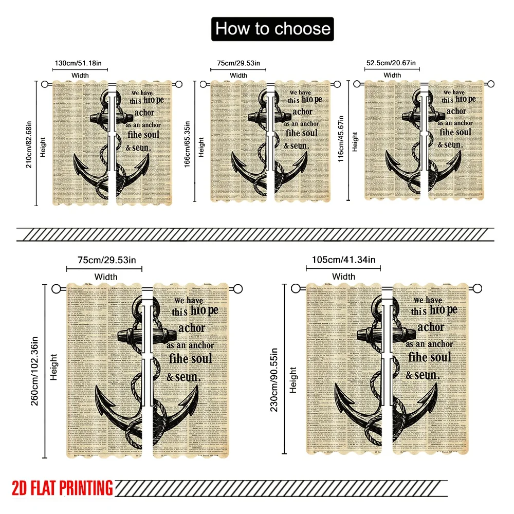 2pcs 2D flat printing Drapes A - Home Security Youtube ulasan dan harga