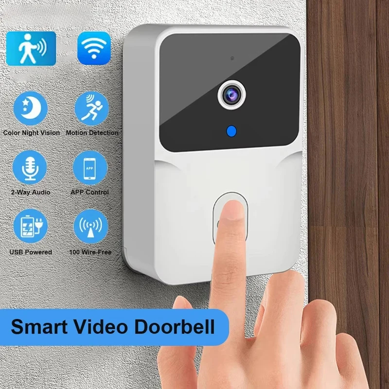 Smart Home WiFi Video Doorbell - Home Security System Installation ulasan dan harga