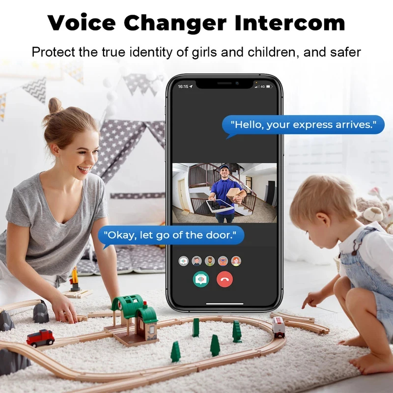 Smart Home WiFi Video Doorbell - Home Security System Installation ulasan dan harga