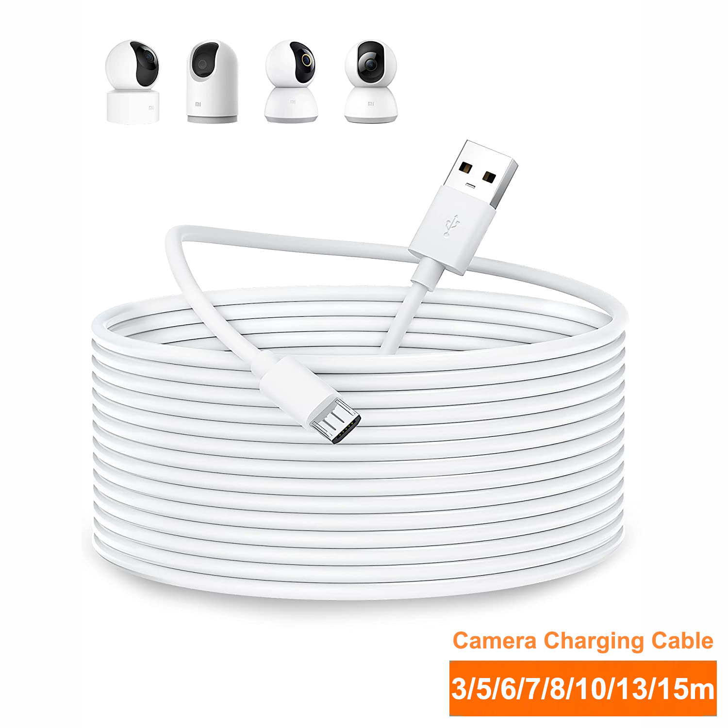 3~13m Micro USB Extension Cabl - Mi Home Security Xiaomi ulasan dan harga