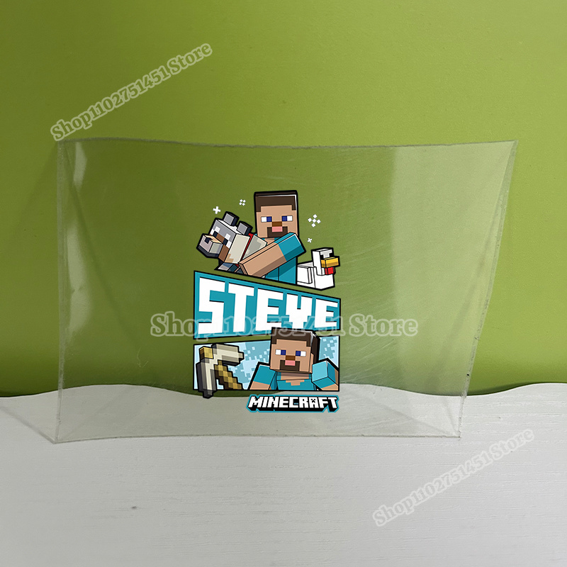 Cute Miner Crafts UV Transfer  - Home Security Logo ulasan dan harga