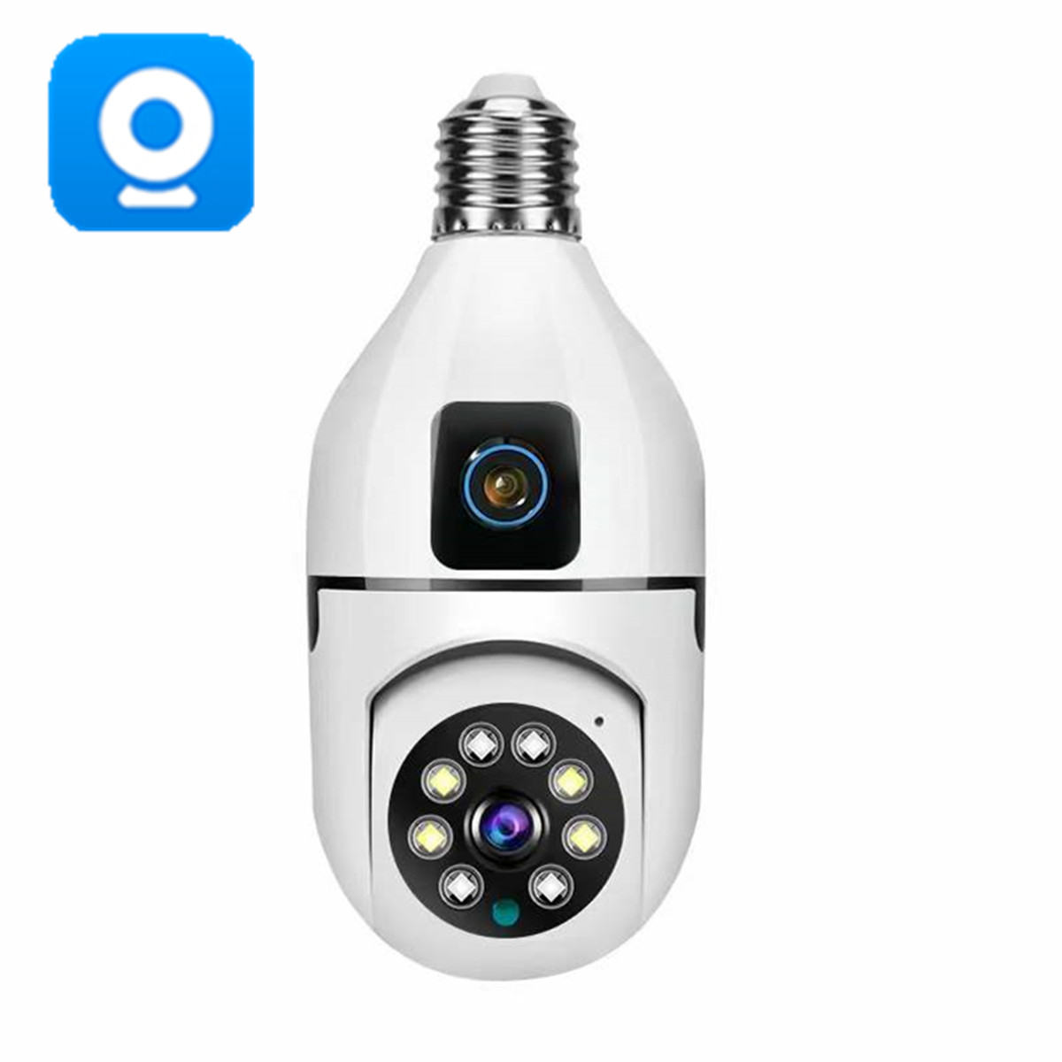 4MP V380/Yoosee  E27 Lamp Head - Home Security Land ulasan dan harga