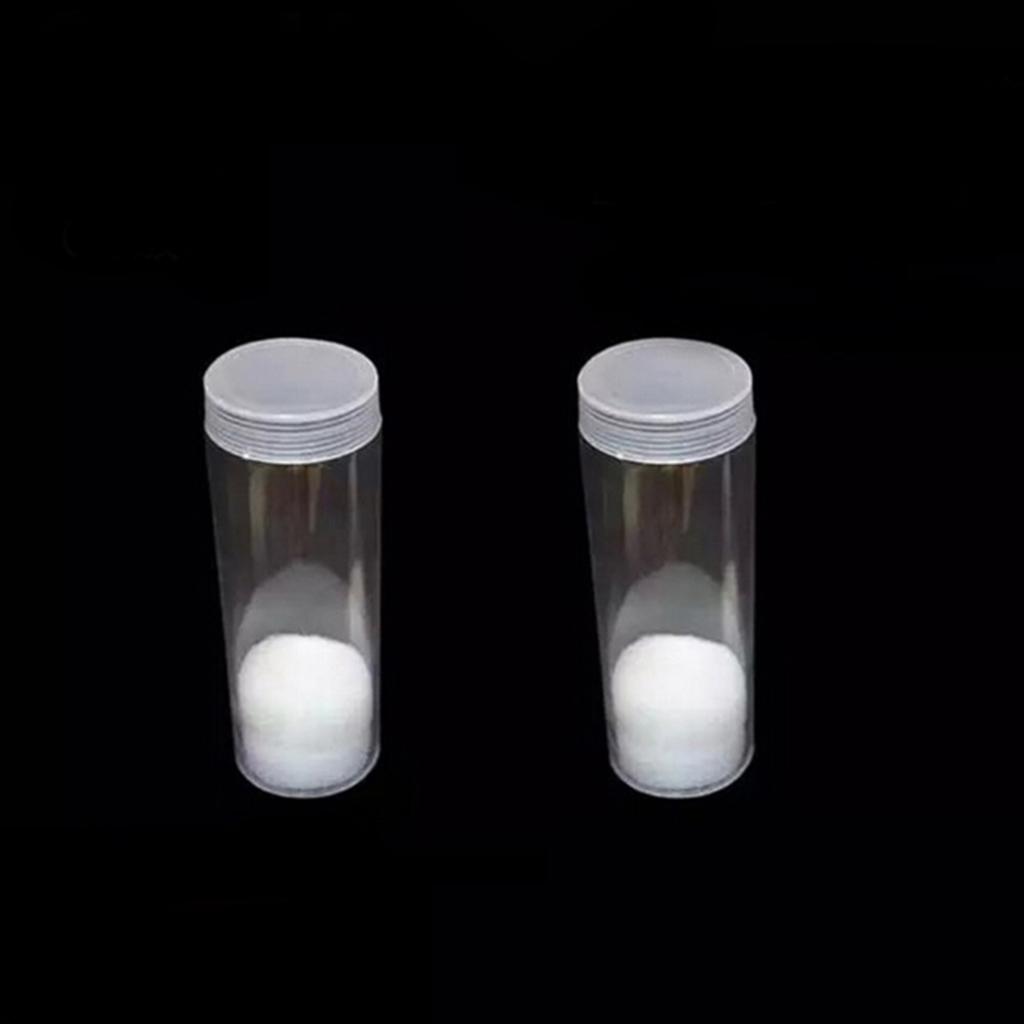20.5mm Coin Capsule Tube Clear - Home Security Youtube ulasan dan harga