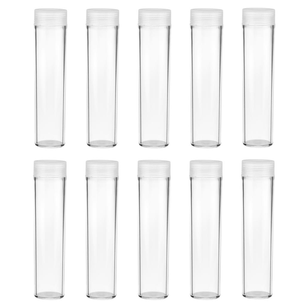 20.5mm Coin Capsule Tube Clear - Home Security Youtube ulasan dan harga