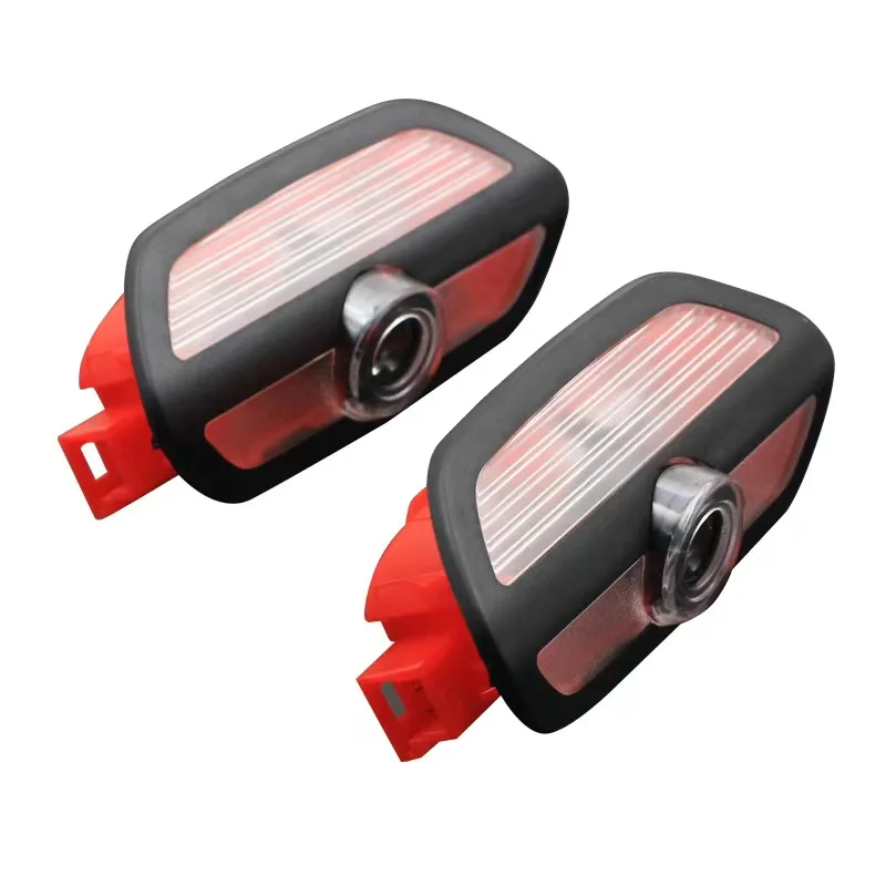 2Pcs Car Door Light Safety LED - Home Security Logo ulasan dan harga