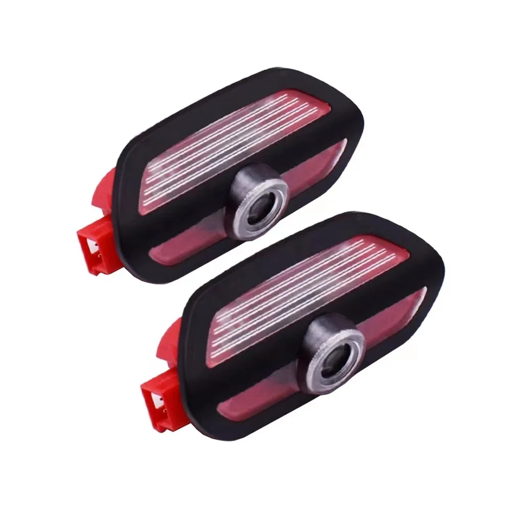 2Pcs Car Door Light Safety LED - Home Security Logo ulasan dan harga