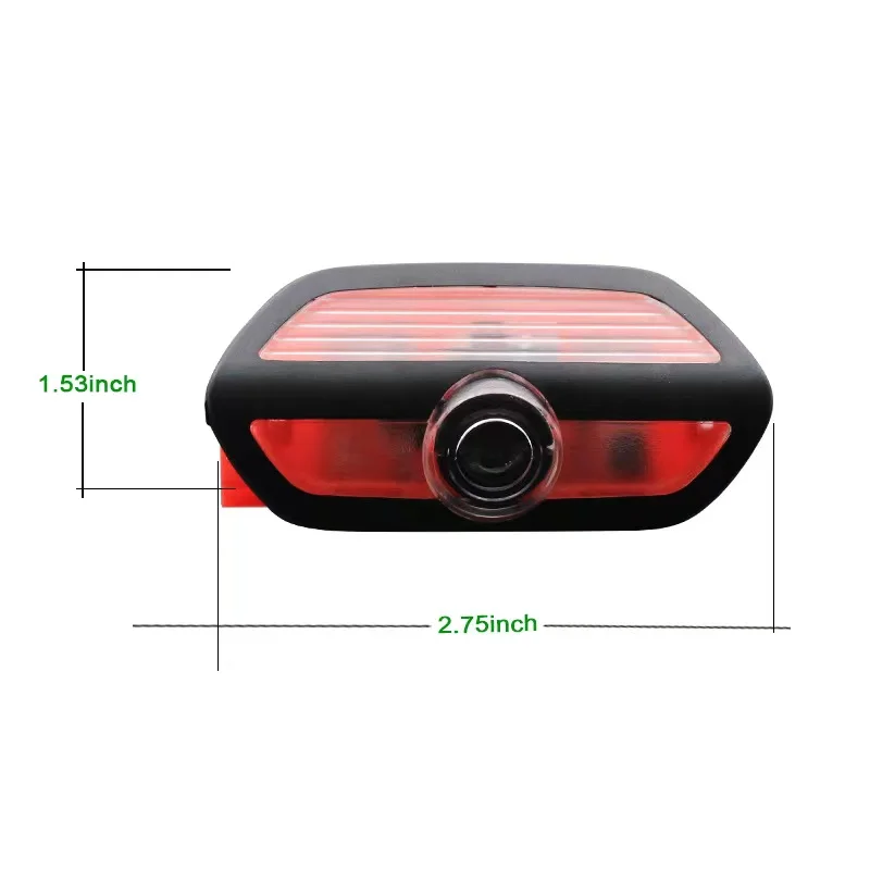 2Pcs Car Door Light Safety LED - Home Security Logo ulasan dan harga
