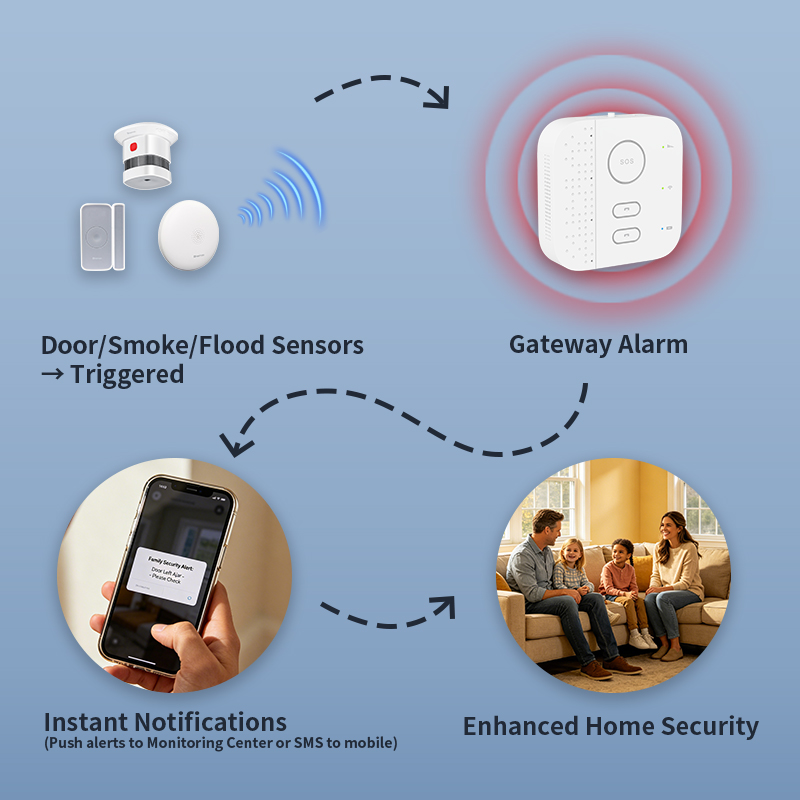 Smart Home Elderly Care Living - Home Security For Seniors ulasan dan harga